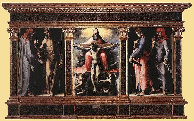 Domenico Beccafumi Trinity Sweden oil painting art